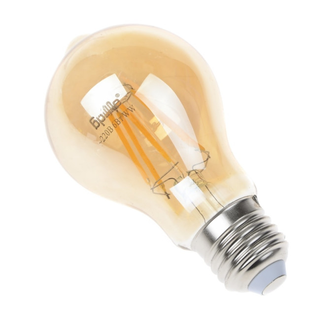 Лампа Едісона LED 6W E27 COG WW A60-T 220V