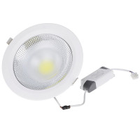 Светильник потолочный LED встроенный LED-176/30W COB CW