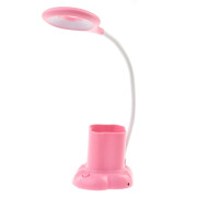 Настольная лампа лед на батарейках с USB невысокая цена для офиса для дома для школьника для маникюра SL-88 5W Pink