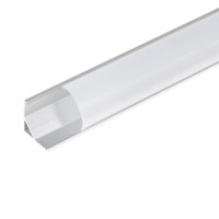 Профиль алюминиевый угловой для светодиодной ленты 1м BY-037