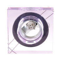 Світильник точковий декоративний HDL-G145 Pink Crystal MR16