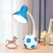 Настільна лампа гнучка дитяча для школяра невисока ціна TP-015 E27 BL