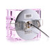 Світильник точковий декоративний HDL-G150 Pink Crystal