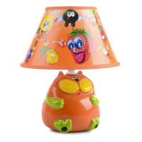 Настольная лампа для детской "Кот" TP-018 E14 OR