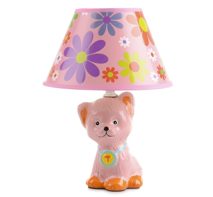 Настільна лампа для дитячої "Кіт" TP-019 E14 PN