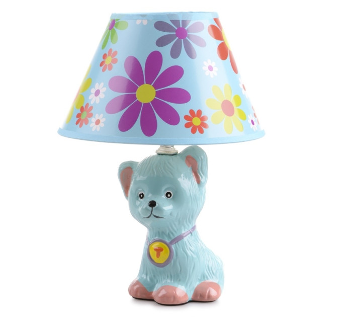 Настольная лампа для детской "Кот" TP-019 E14 BL