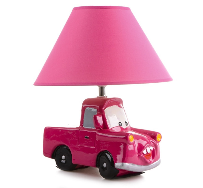 Настільна лампа для дитячої "Машинка" TP-020 E14 PN