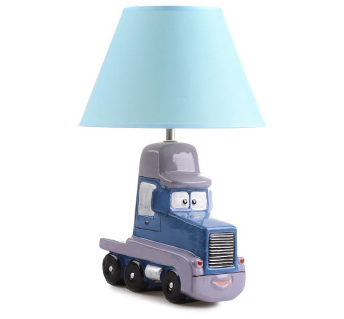 Настільна лампа для дитячої "Вантажівка" TP-022 E14 BL
