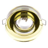 Світильник точковий декоративний HDL-G151 Gold Crystal MR16
