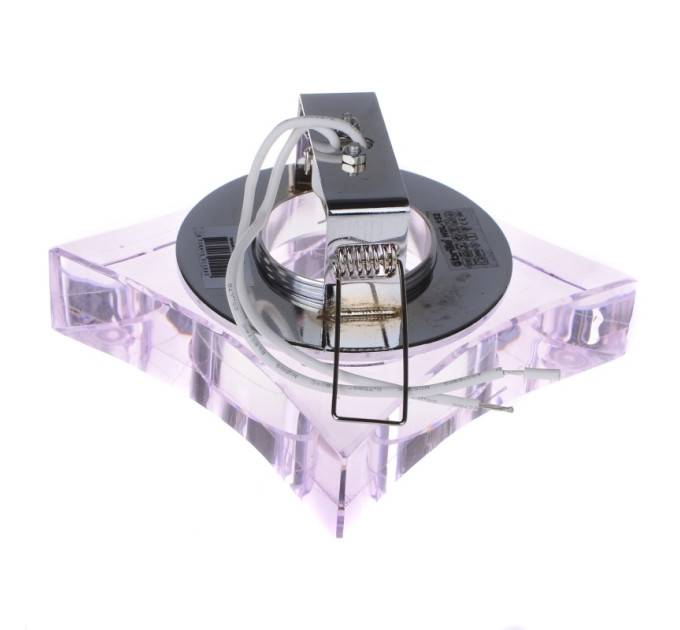Світильник точковий декоративний HDL-G152 Pink Crystal MR16