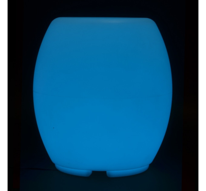 Світлодіодний пластиковий кавовий стіл RGB на акумуляторі