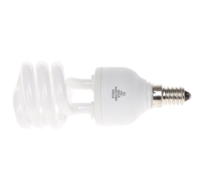 Лампа енергозберігаюча PL-SP/B 15W/827 9 мм E14 FORA 220V