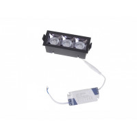 Светильник точечный LED HDL-DT 203/3*4W NW BK