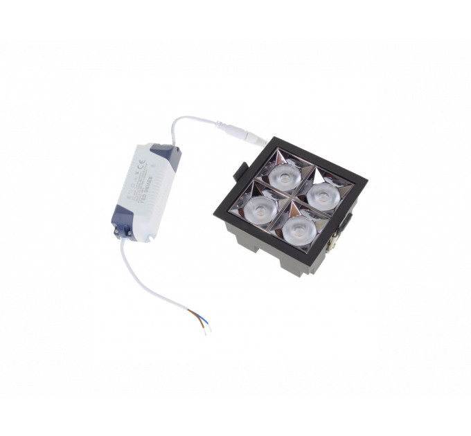 Светильник точечный LED HDL-DT 203/5*4W NW BK