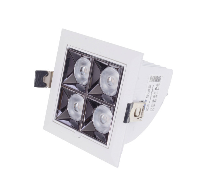 Світильник накладний поворотний LED HDL-DT 204/4*5W NW WH