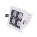 Світильник накладний поворотний LED HDL-DT 204/4*5W NW WH