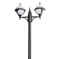 Уличный фонарь садово-парковый GL-04 E-2 BLACK ІР33