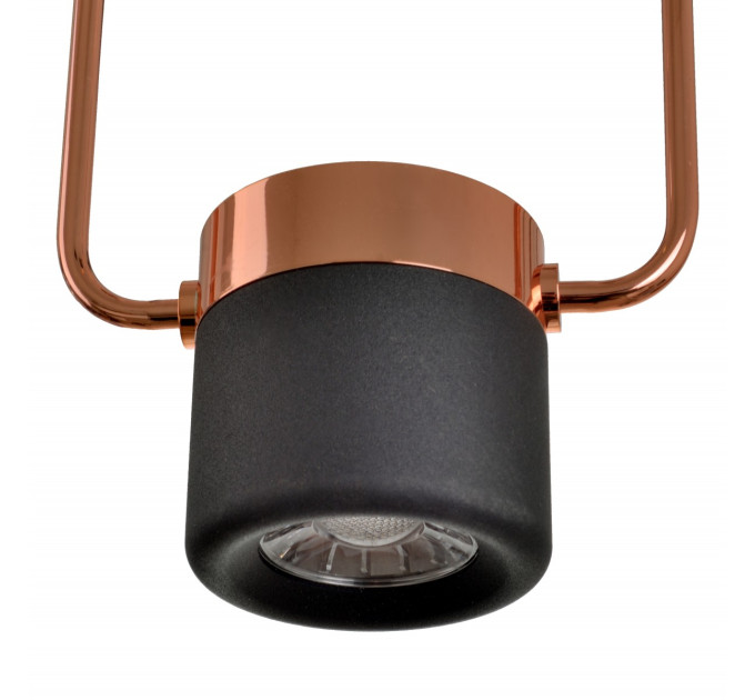 Светильник потолочный подвесной лофт подвес светодиодный BL-816S/7+1W WW WH/SKG