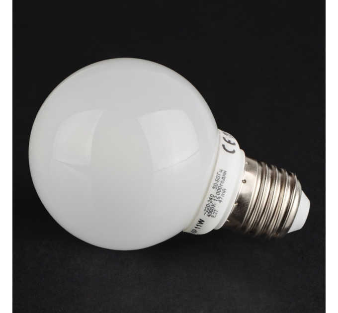 Лампа энергосберегающая 11W/840 E27 NW G65 (PL-SP) 220V