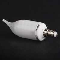 Лампа энергосберегающая свеча E14 SW 11W/827 CANDLE-b 220V