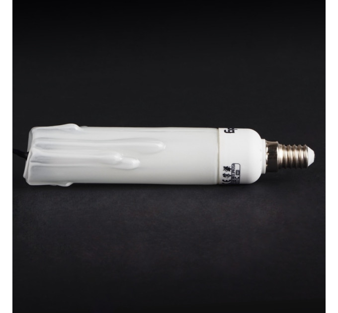 Лампа енергозберігаюча 9W/840 E14 NW C37 220V