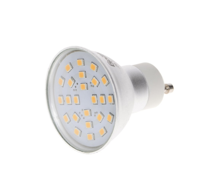 Лампа світлодіодна LED 4.8W GU10 WW MR16 220V