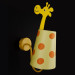 Бра для дитячої настінне декоративне KL-407W/1 E14 "Жираф"