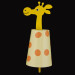 Бра для детской настенное декоративное KL-407W/1 E14 "Жираф"