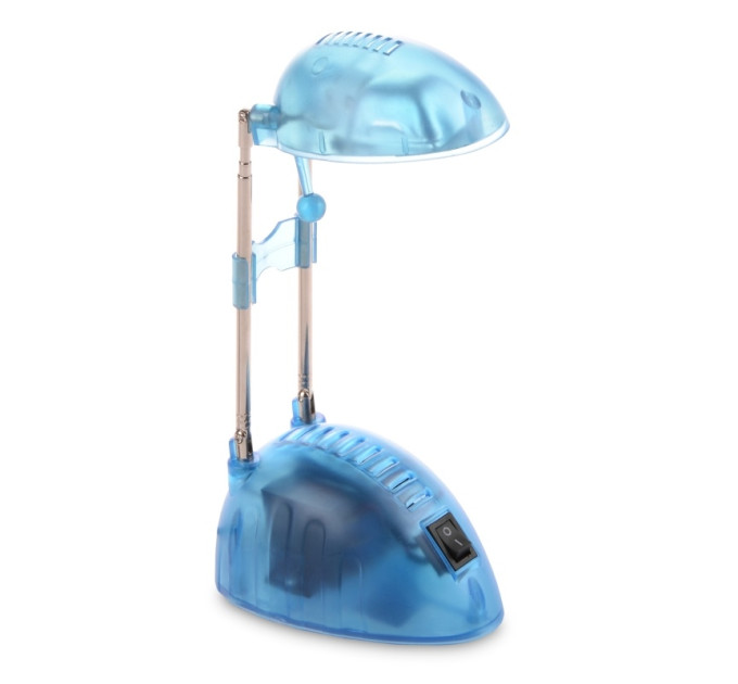 Настільна лампа на гнучкій ніжці офісна SL-01 TR/Blue