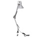 Настольная лампа на гибкой ножке на струбцине MTL-07 E27 WH