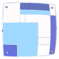Світильник настінно-стельовий накладний W-373/2 Blue
