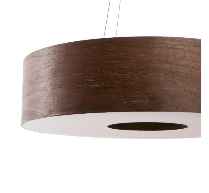 Светильник потолочный подвесной светодиодный деревянная для кухни "Орех" BL-509S/24W