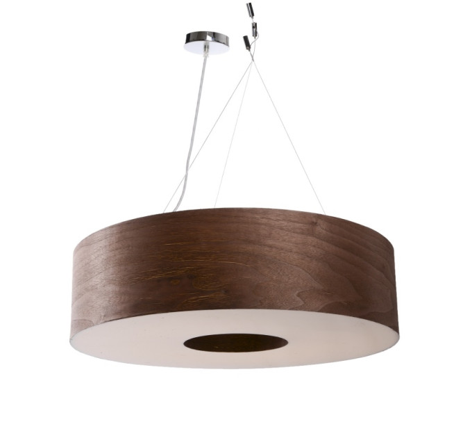 Світильник стельовий підвісний світлодіодний дерев'яна для кухні "Горіх" BL-509S/24W