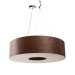 Світильник стельовий підвісний світлодіодний дерев'яна для кухні "Горіх" BL-509S/24W