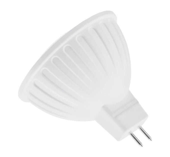 Лампа светодиодная LED 5W GU5.3 WW MR16-PA 220V