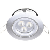 Светильник точечный LED-102/6W Silver WW