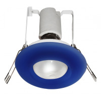 Светильник точечный декоративный HDL-G01 blue (Е14)