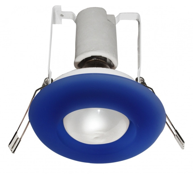 Светильник точечный декоративный HDL-G01 blue (Е14)