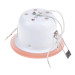 Светильник точечный декоративный HDL-G05 pink (ELC 241) MR16