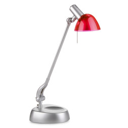 Настільна лампа на гнучкій ніжці офісна SL-06 RED